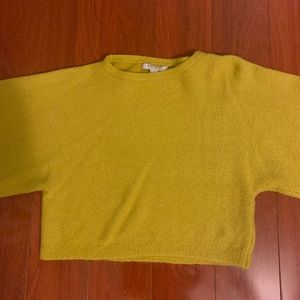 Mustard yellow sweater